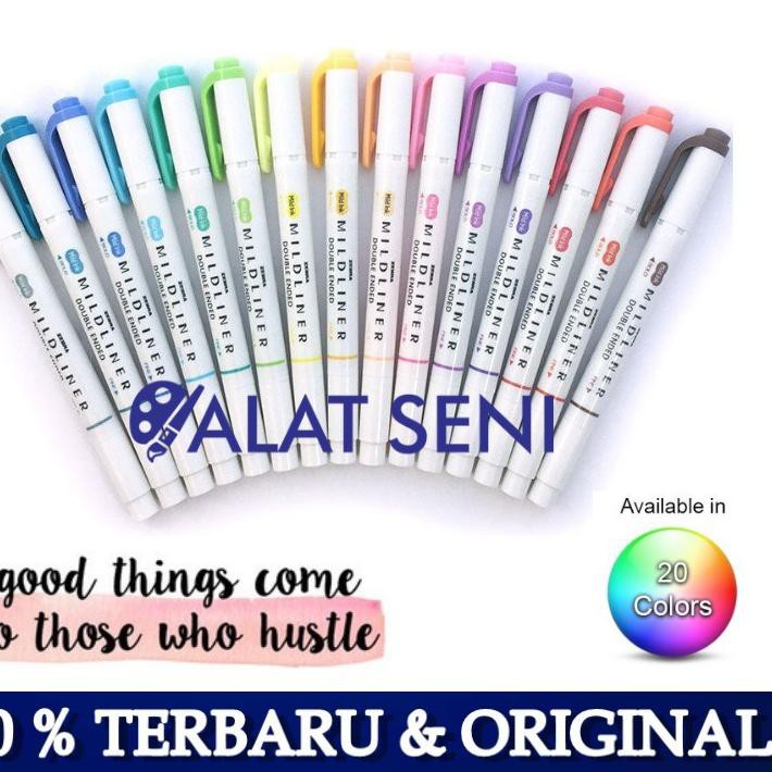 

TERLARIS Zebra Mildliner Double Ended (Water-based Marker) - Zebra Midliner ✈