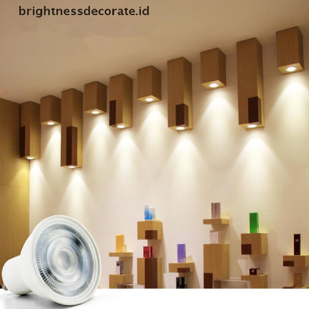 Lampu Bohlam Led Gu10 Cob 6w Mr16 220v Warna Putih