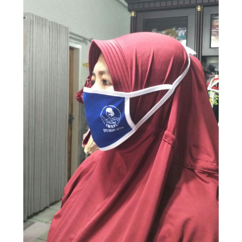 Masker logo Iwapi seluruh Indonesia