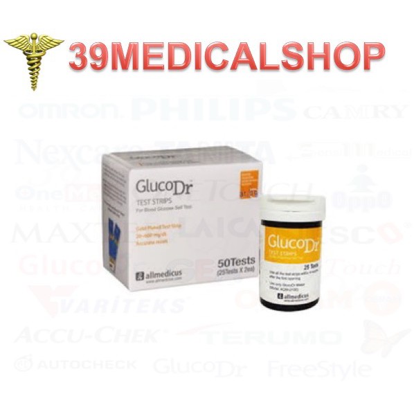 STRIP GULA GLUCO DR-STRIP GLUCO DR BIOSENSOR (ISI 50)