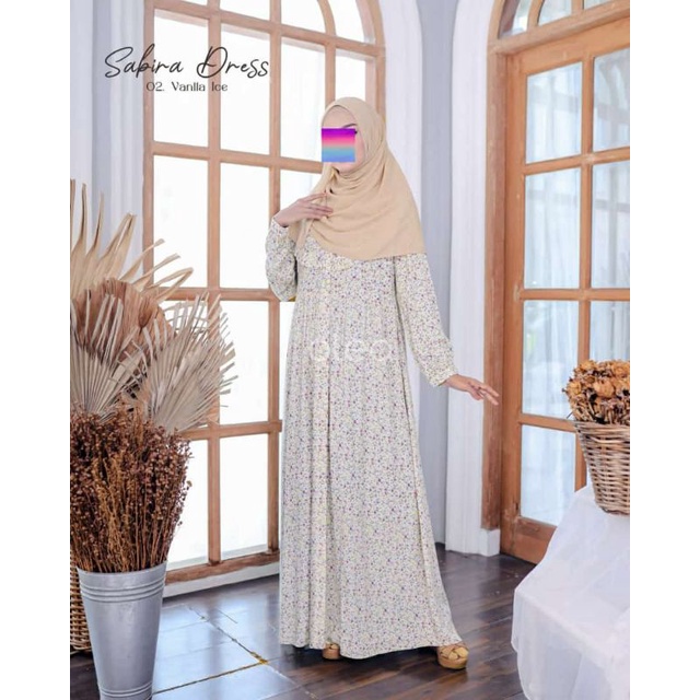 Gamis Rayon Sabira Dress By D'Olea