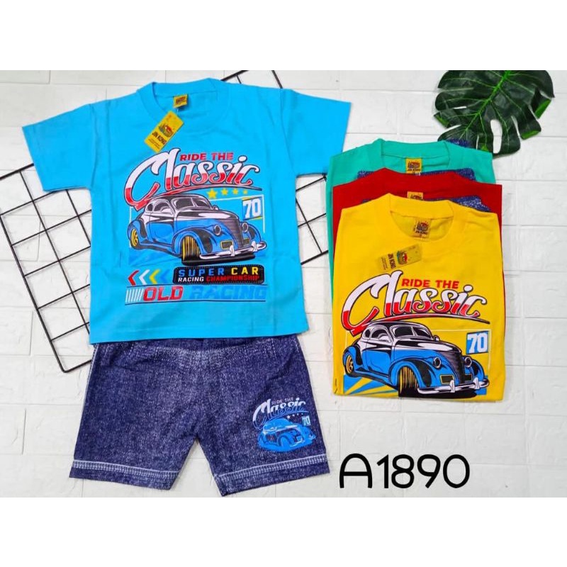 SETELAN BAJU ANAK MOBIL CLASSIC