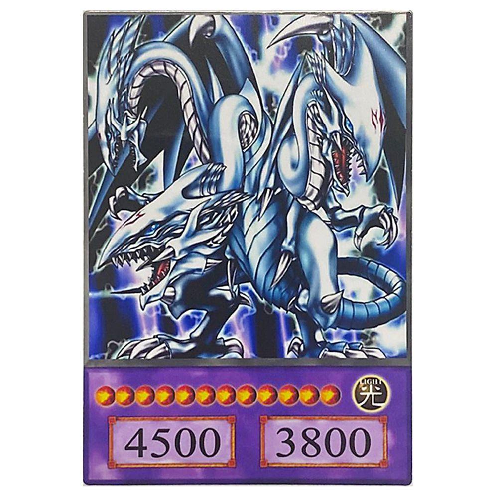 Kartu Gaya Anime QUINTON Memori Masa Kecil 100pcs Kartu Koleksi Obelisk Slifer Ra Blue Eyes Dark Magician Classic Proxy DIY Card