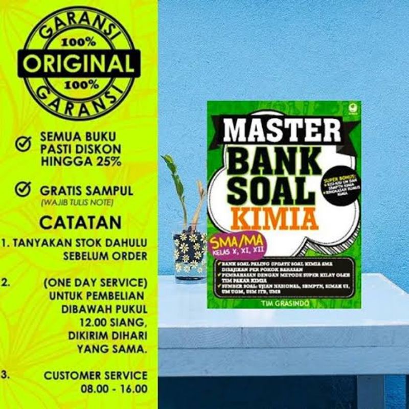 MASTER BANK SOAL KIMIA SMA KELAS 10,11,12