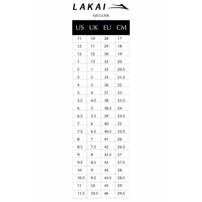 lakai size 8