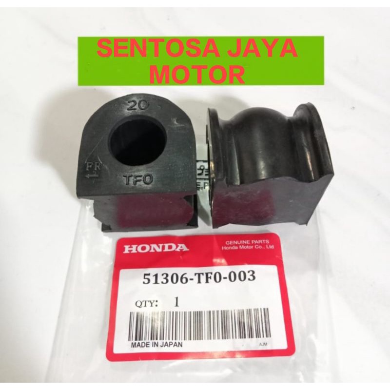 KARET STABIL STABULIZER DEPAN HONDA JAZZ RS S GE8 2008-2013 CRV Gen 3 CRV Gen 4 New City ORIGINAL