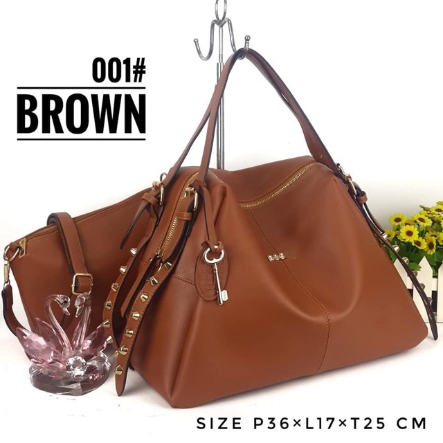 [ FREE PAPERBAG ] Tas batam handbag 001 HOBO tas tote bahu import