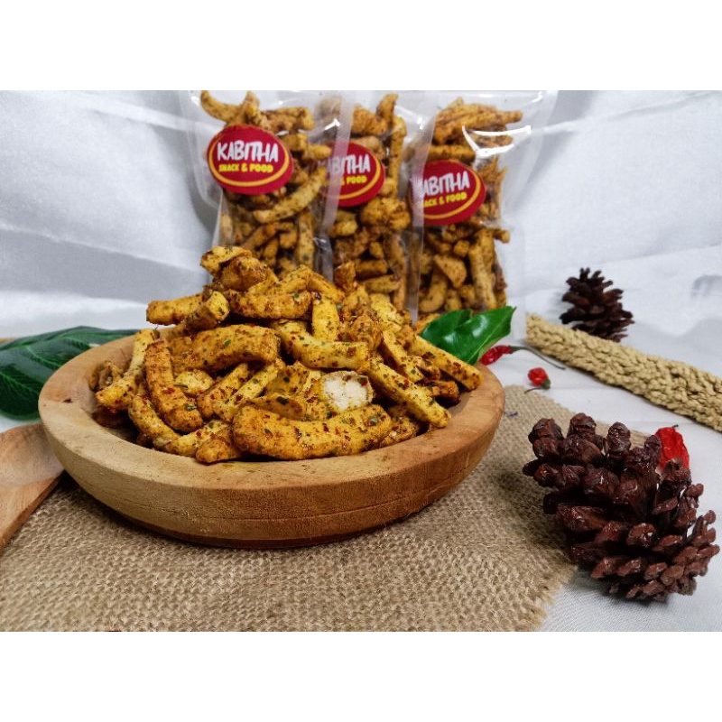 

BASRENG stik Murah pedas Jeruk 100 GRAM /stik basreng /baso goreng