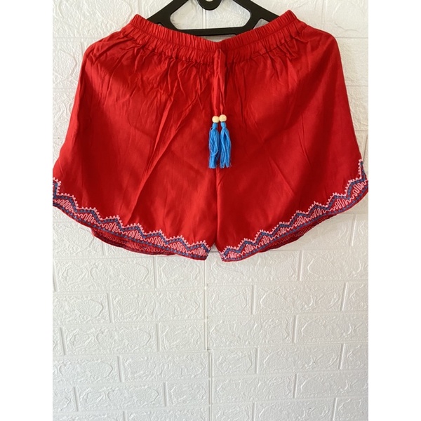 celana pendek bordir bali/ hotpants cewek