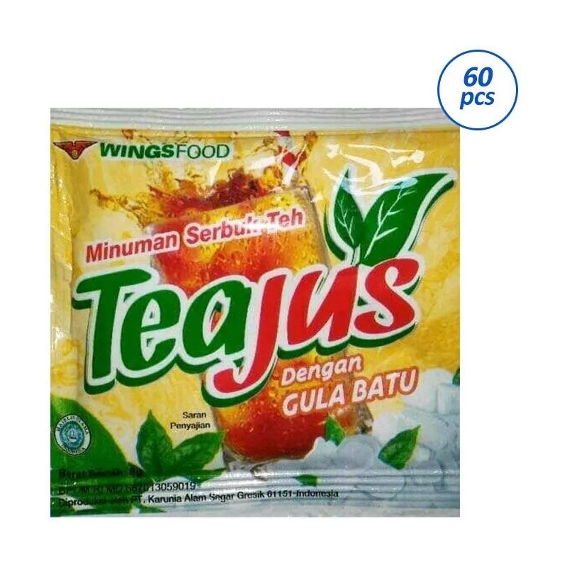 Jual Tea Jus Gula Batu Renceng Isi 10 Sachet Murah Shopee Indonesia 5266