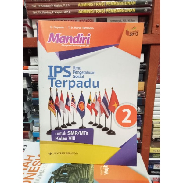 buku mandiri IPS kelas 8 SMP Erlangga