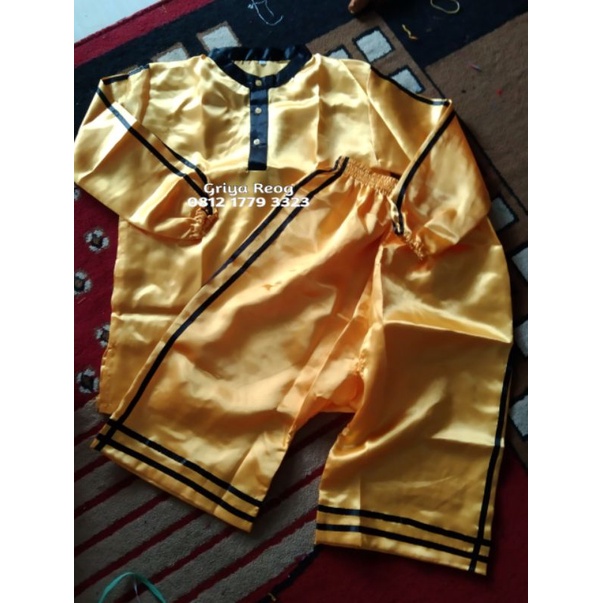 baju senterewe stelan jaranan kepang