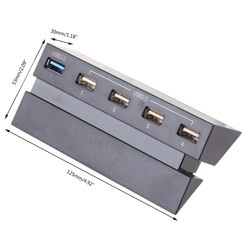 Btsg 5port HUB Untuk USB 3.0 High Speed Charger Controller Splitter Ekspanding Untuk Konsol Aksesoris