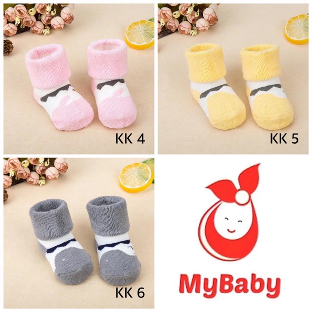 kiddiwear 1kg 45pcs/Kaos Kaki Katun Tebal Hangat 2