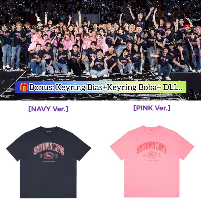 [PO] T-shirt Kaos SMTown Live 2022