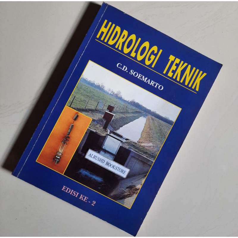 Buku (Original 100%)⭐⭐⭐ HIDROLOGI TEKNIK > C D  Soemarto