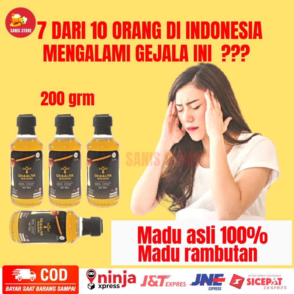 

Madu Murni Hutan Asli Nektar Rambutan 100% Original Alami Tanpa Campuran Suplemen Untuk Meningkatkan Imun Tubuh Pria Dan Wanita/200Gr