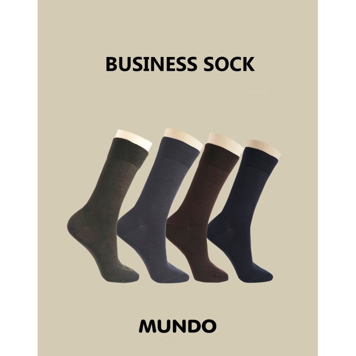 misi- MUNDO-kaos kaki pria- kaos kaki mundo-kaos kaki business sebetis-IQ2