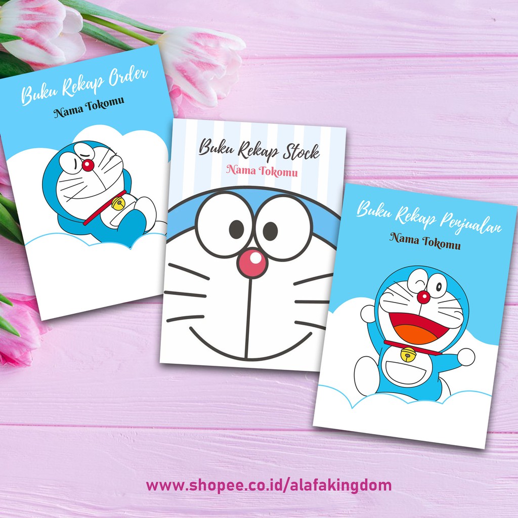 

AlafaKingdom 026-028 Buku Catatan Penjualan Toko / Buku Stock / Buku order / Buku Rekap Penjualan