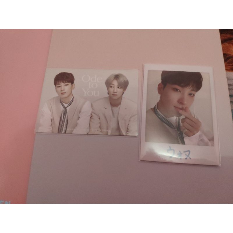 TC ODE TO YOU OTY JAPAN SEVENTEEN WONWOO THE8 MINGYU