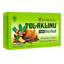 

Tolak Linu sidomuncul Herbal mint isi 5 sachet/pack