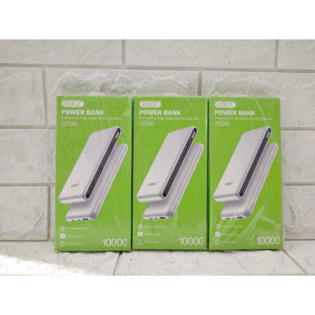 Powerbank Robot RT 180 Pb Robot RT180 10rb mah