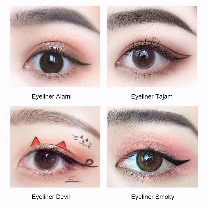 【READY STOCK】 Liquid Eyeliner Evenly Pigmented Long Lasting Waterproof Fast Dry Eyeliner