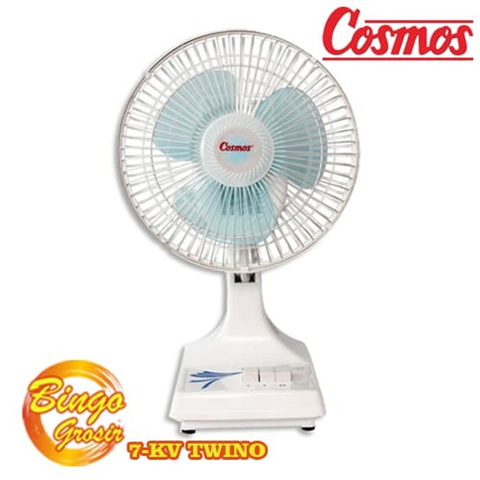 KIPAS ANGIN DUDUK DESK FAN COSMOS 7-KV TWINO