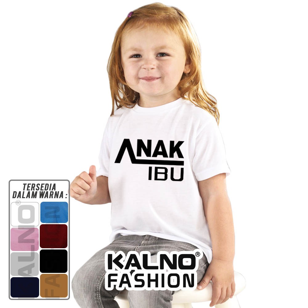 Baju Anak Print anak ibu 702 - Anak Anak Umur 1 -  7 Tahun Ukuran S M L XL Bahan Katun polyester