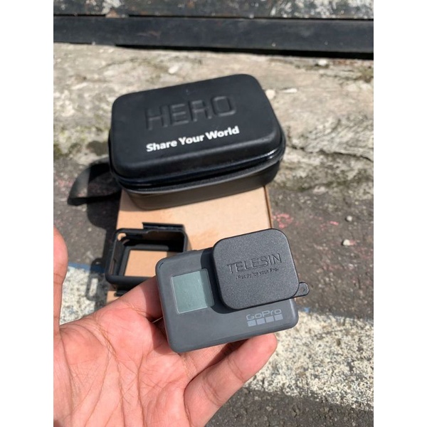 kamera action cam gopro hero 5 mati total matot rusak error bekas tanpa batre