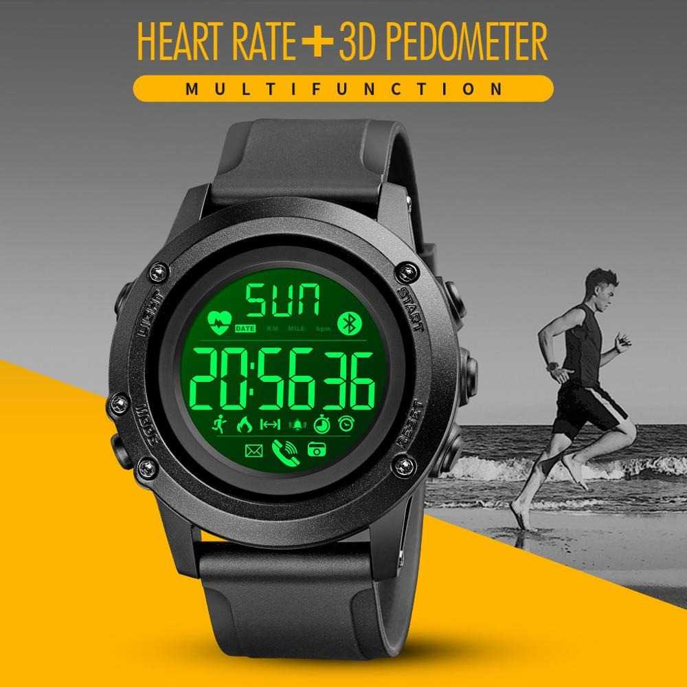 Jam Tangan Sport Tracker Heart Rate Monitor - 1671 Original
