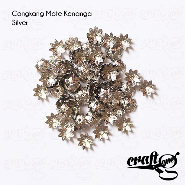 Cangkang Mote Besi/Bead Cap (BIGSET)