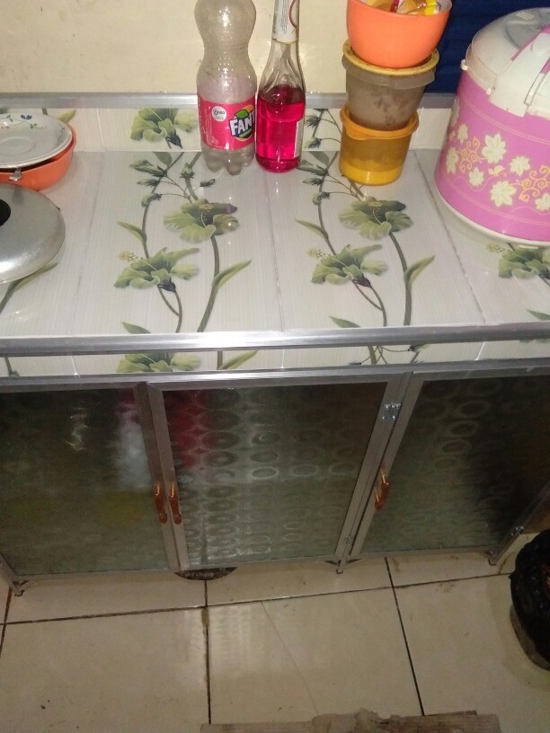 Rak Kompor 3 Pintu Alumunium (portabel)