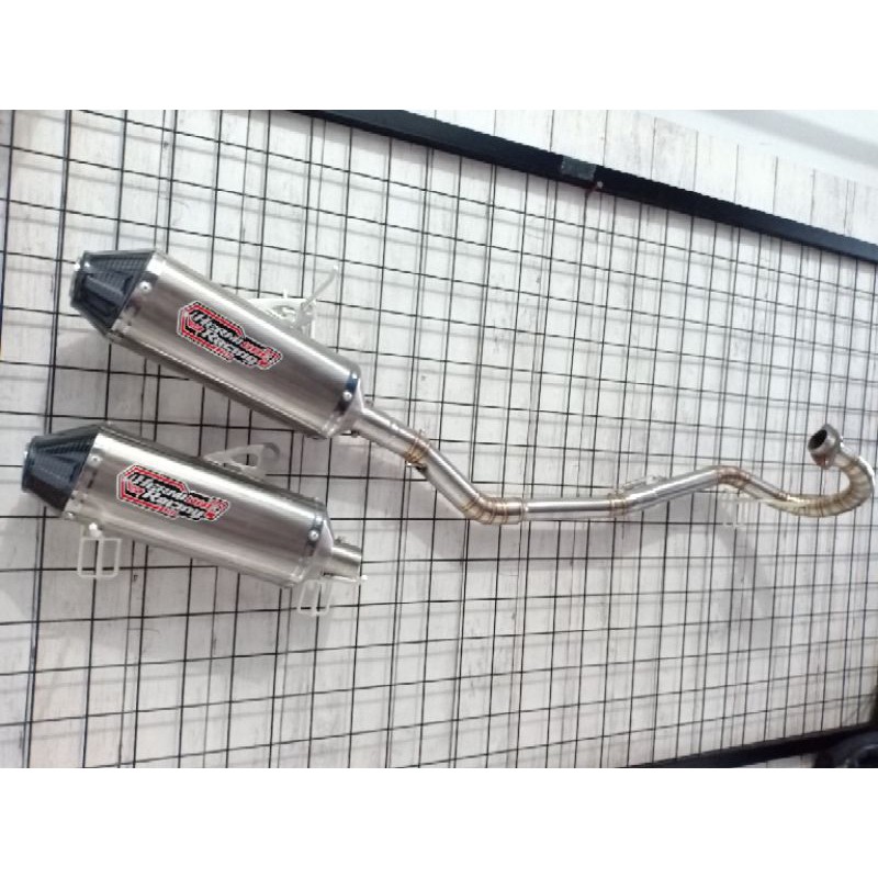 knalpot WR155 WR155R hernione racing