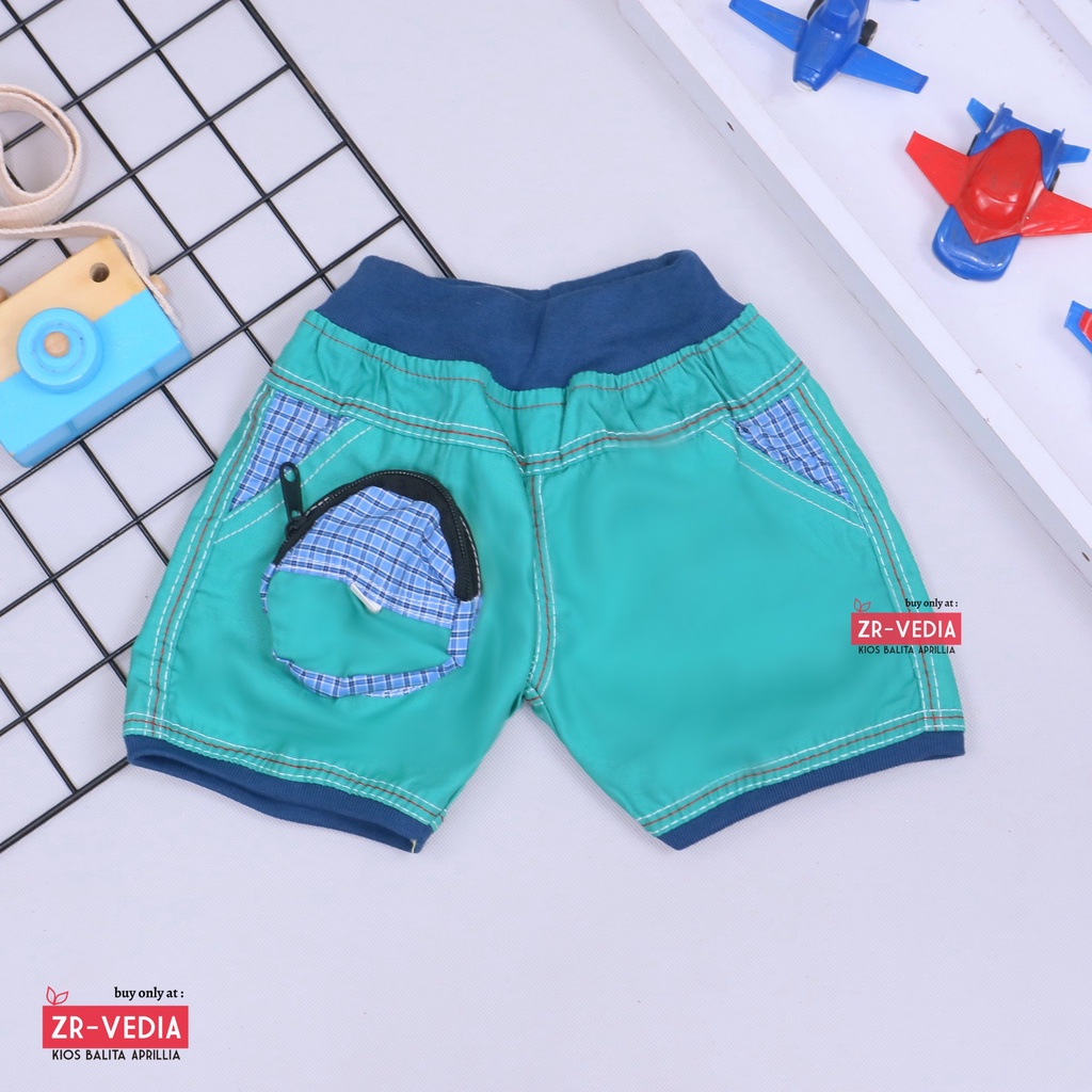 Ruby Pants uk Bayi - 2 Tahun / Celana Pendek Anak Laki Perempuan Short Cowok Adem Murah Polos Import Kiosbalitaaprillia