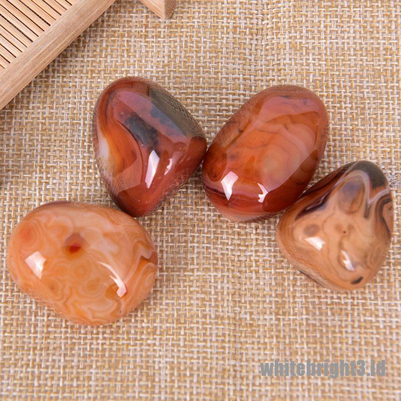 ❤White3 Warna Putih❤ Batu Akik Madagascar Alami Untuk Keberuntungan