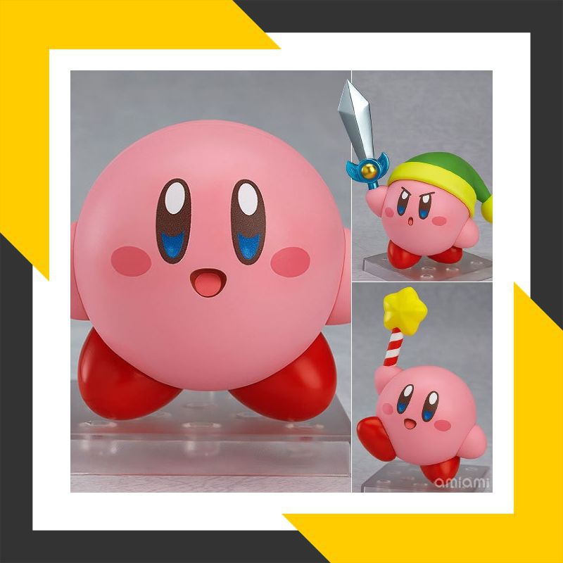 Action Figure Terbaru Huong Anime Gambar 8 Cm Lucu Nendoroid Kirby #544 Dream Land Pvc Acton Model K