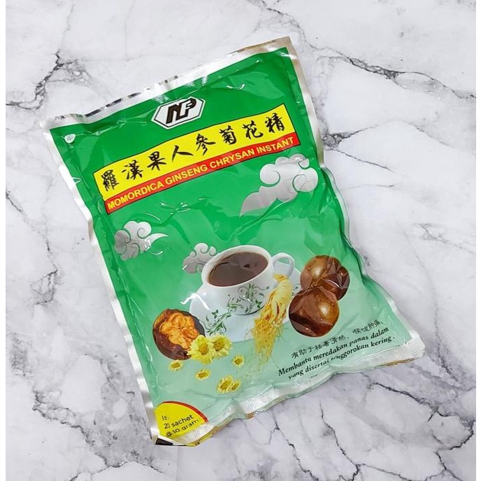 

DISKON NANFUNG - MOMODIRCA GINSENG CHRYSAN INSTANT ( KEMASAN BUNGKUS ) LIMITED EDITION