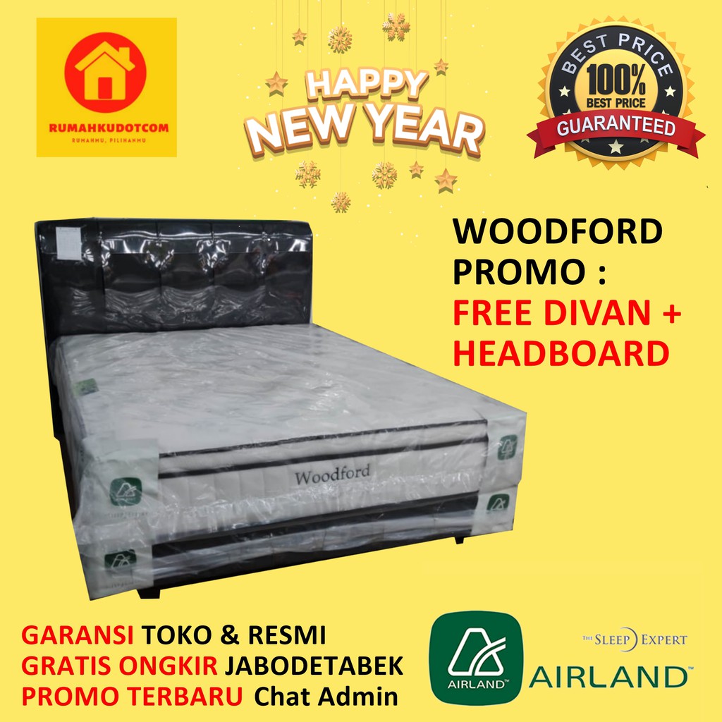 Kasur Springbed PROMO - Woodford - Airland