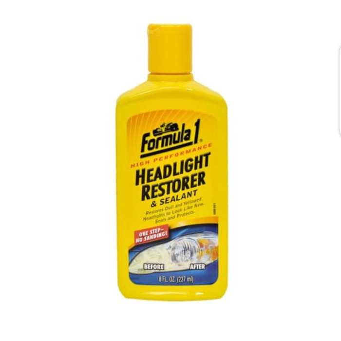 formula1 pembersih headlight restorer/ mika lampu
