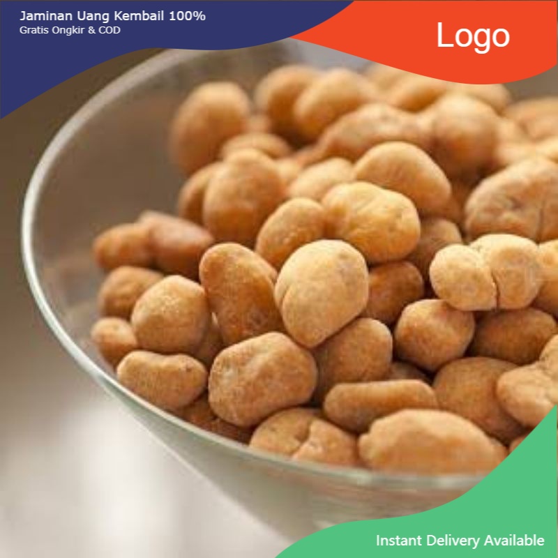 

Makanan Ringan Kering Kacang Medan / Kacang Telur Atom 10kg Terima kasih