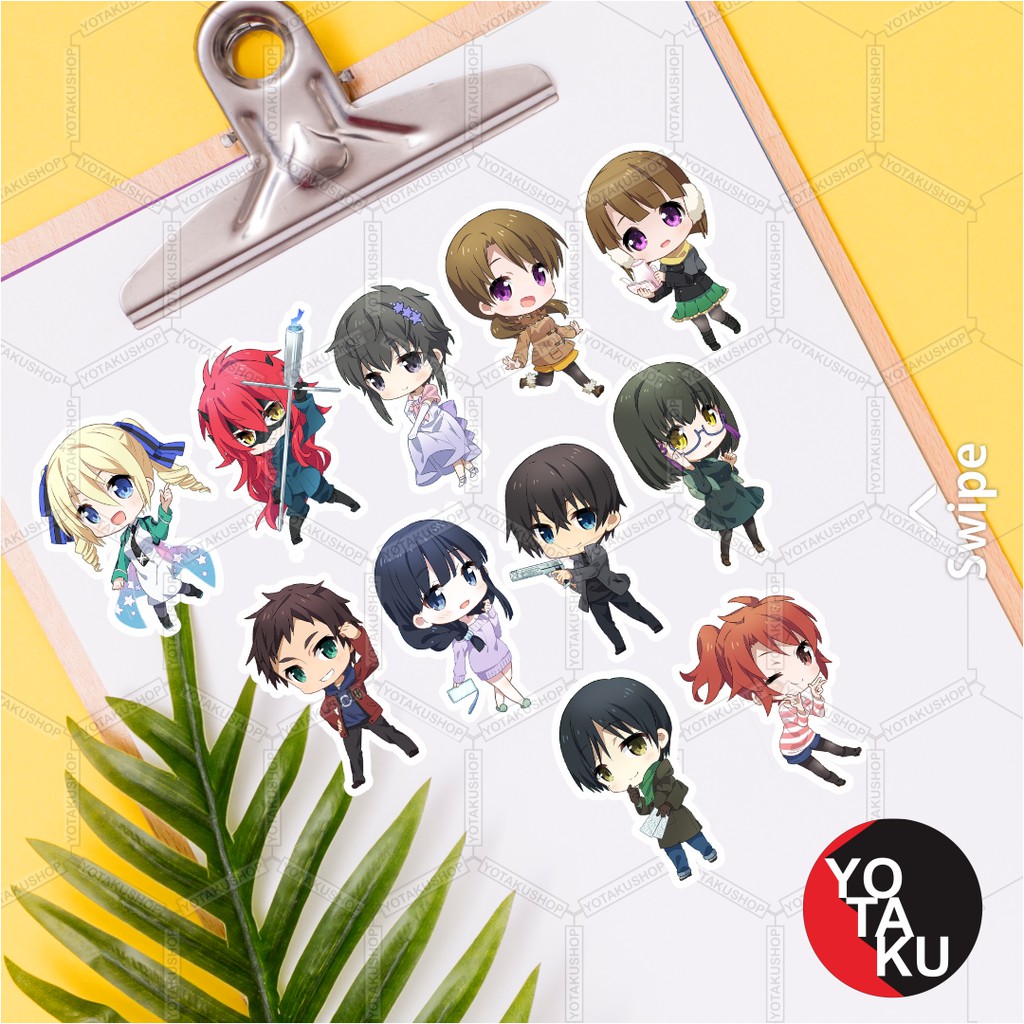 

Stiker Sticker Anime Mahouka Koukou no Rettousei SA8601 YOTAKUSHOP