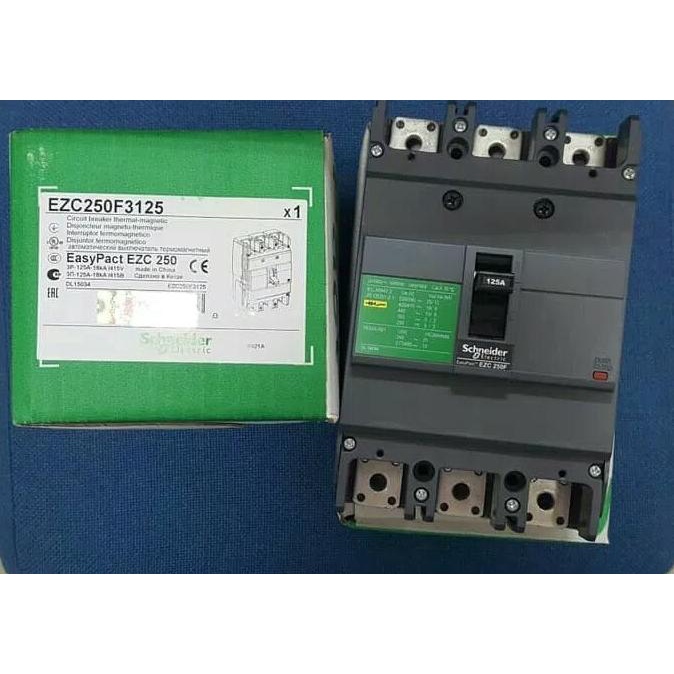 Mccb Schneider ezc250f 125A