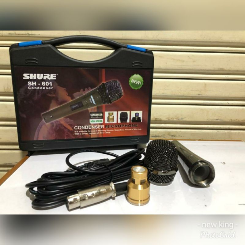 Mic Kondensor Kabel Shure Sh 601