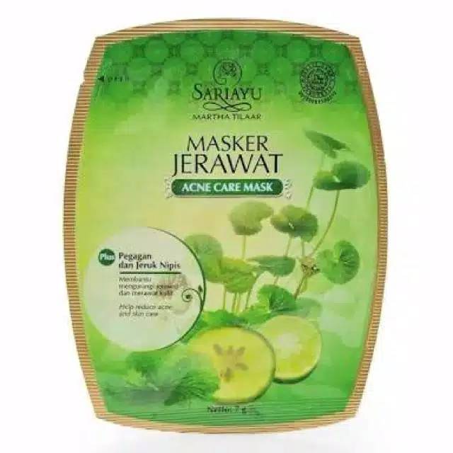 SARIAYU Masker Jerawat Acne Care Mask 7g Sachet - SARI AYU