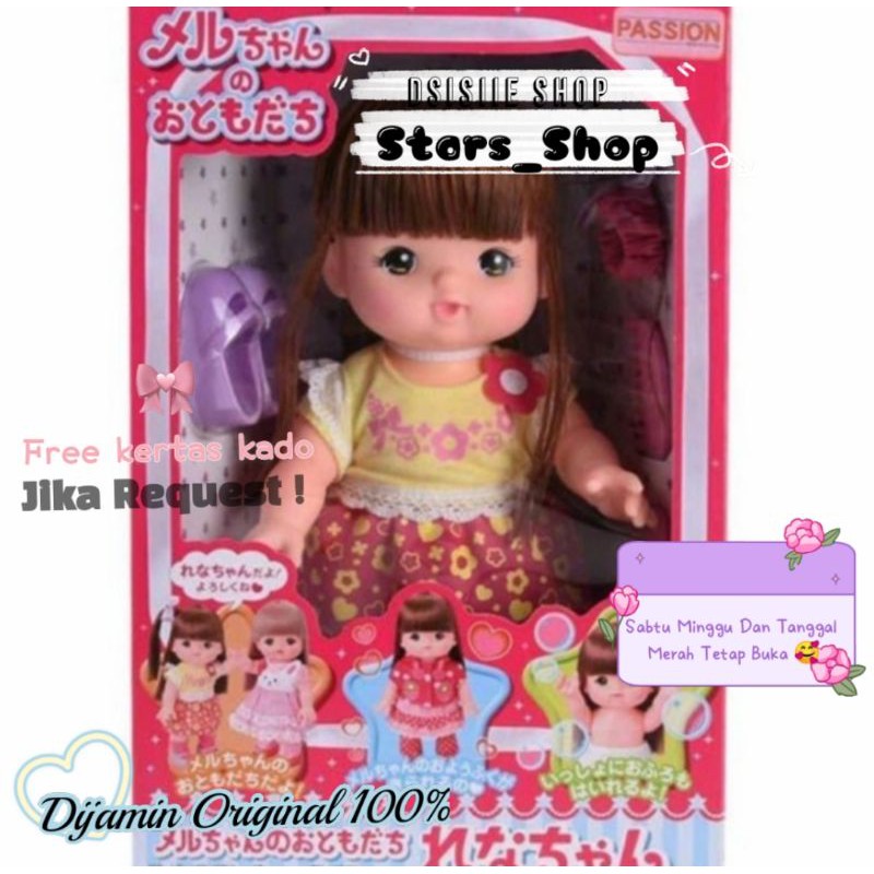 Mellchan Rena Chan Original / Boneka Mell Chan Rena Chan