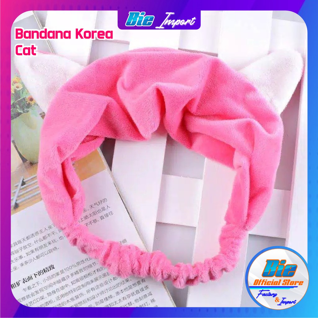 Bandana Korea Cat Premium Impor Best Seller