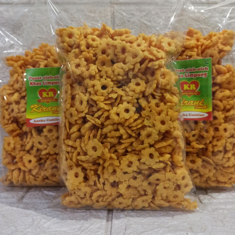 

Piscoklegit_ Snack Kembang Ribut Kembang Sakura Gurih Super Enak