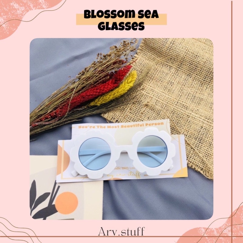 Blossom Sea Glasses/kacamata ootd/kacamata anak anak/kacamata lucu/kacamata spongebob