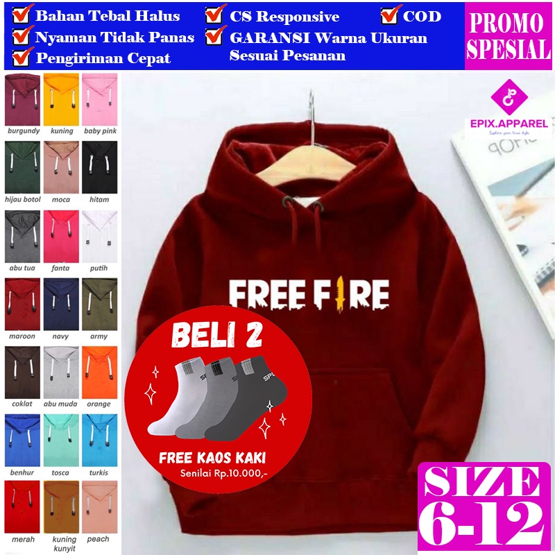 Jaket Hudie Hoodie Jumper Jamper Anak Laki Perempuan Cewek Cowok Usia Balita 1 2 3 4 5 6 7 8 9 10 11